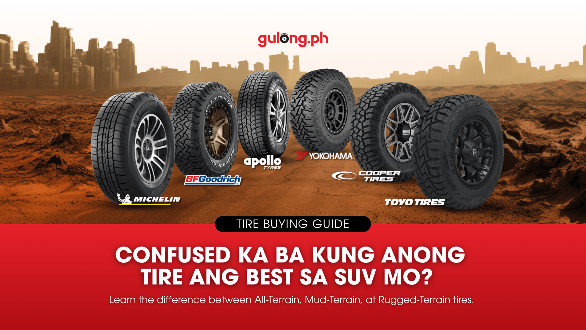 Confused Kung Anong Tire ang Best sa SUV Mo?